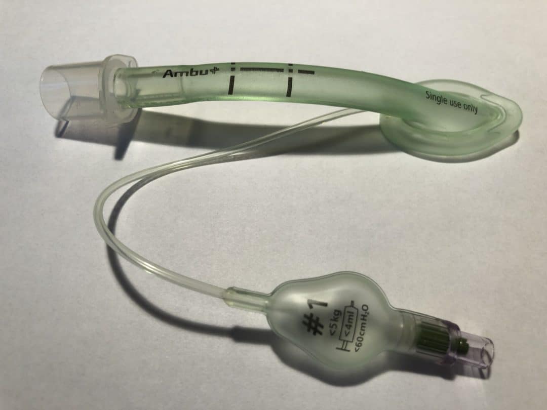 LMA insertion Paediatric Emergencies